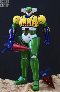 King Arts Diecast Scene Series DFS075 Steel Jeeg Battle Damaged Version -Prime Collectibles Store 541e2828bc