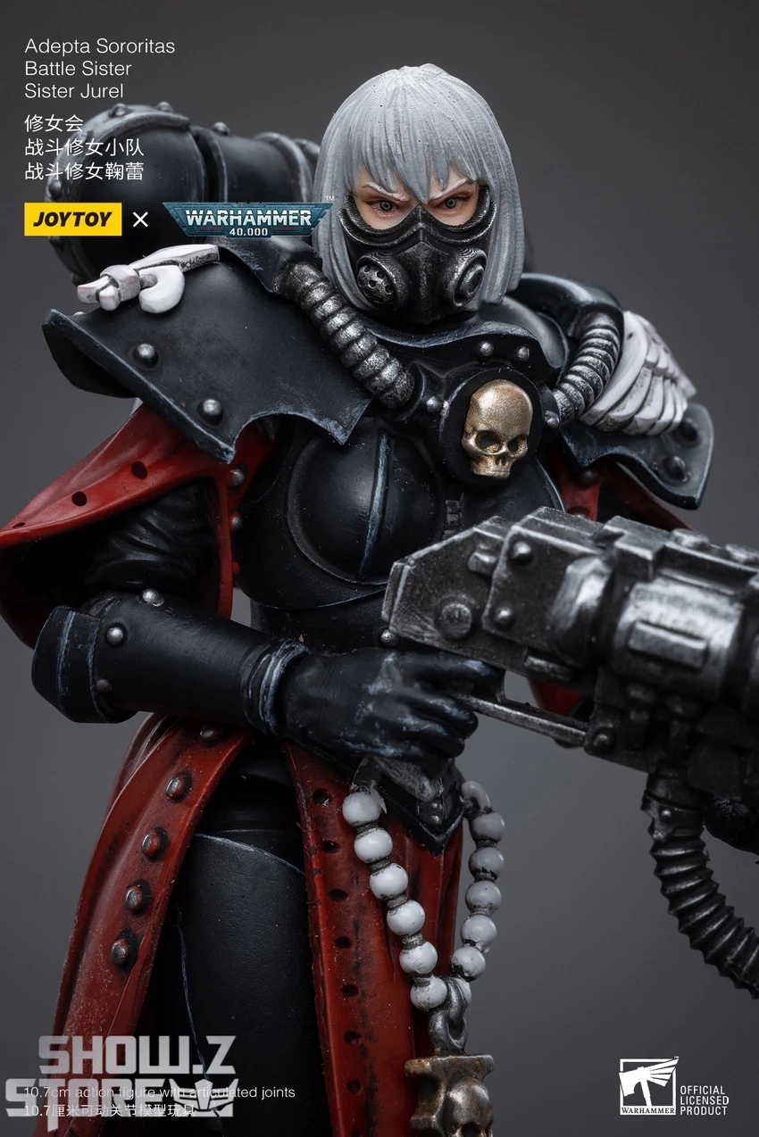 JoyToy Source 1/18 Warhammer 40K Adepta Sororitas Battle Sister Sister Jurel 5 JoyToy Source 1/18 Warhammer 40K Adepta Sororitas Battle Sister Sister Jurel - Image 3