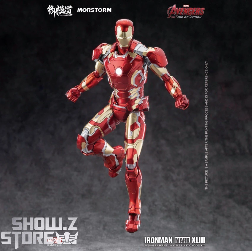 Eastern Model 1/9 Iron Man Mark 43 Pre-painted Model Kit 3 Eastern Model 1/9 Iron Man Mark 43 Pre-painted Model Kit