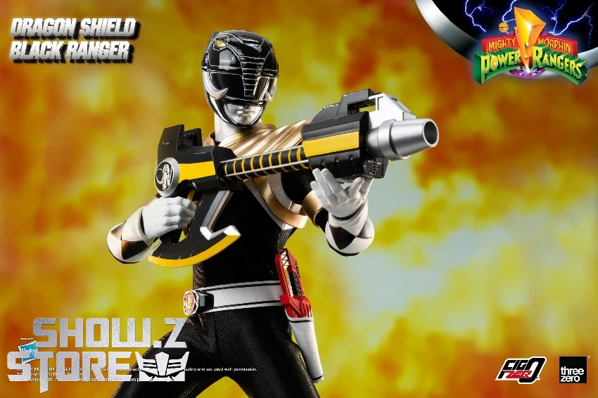 Threezero & Hasbro FigZero 1/6 3Z05910W0 Dragon Shield Black Ranger 7 Threezero & Hasbro FigZero 1/6 3Z05910W0 Dragon Shield Black Ranger - Image 5