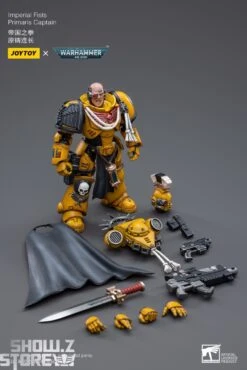 JoyToy Source 1/18 Warhammer 40K Imperial Fists Primaris Captain 17 JoyToy Source 1/18 Warhammer 40K Imperial Fists Primaris Captain -Prime Collectibles Store 5571d4d6a2
