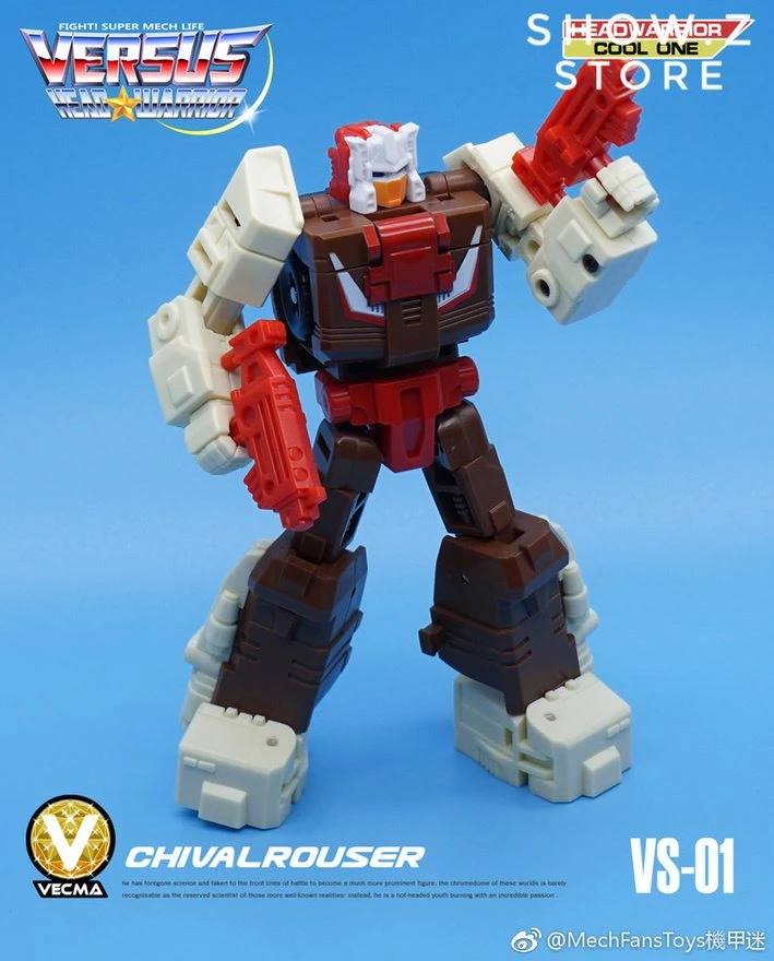 MechFansToys Vecma Toys VS-01 Chivalrouser G1 Chromedome 10 MechFansToys Vecma Toys VS-01 Chivalrouser G1 Chromedome - Image 8