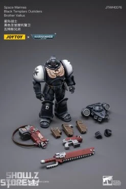 JoyToy Source 1/18 Warhammer 40K Space Marines Black Templars Outriders Brother Valtus 23 JoyToy Source 1/18 Warhammer 40K Space Marines Black Templars Outriders Brother Valtus -Prime Collectibles Store 575ae84ad4