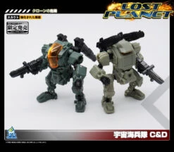 MechFansToys Lost Planet Powered-suit DA08C & DA09D Diaclone -Prime Collectibles Store 58333fd5b5
