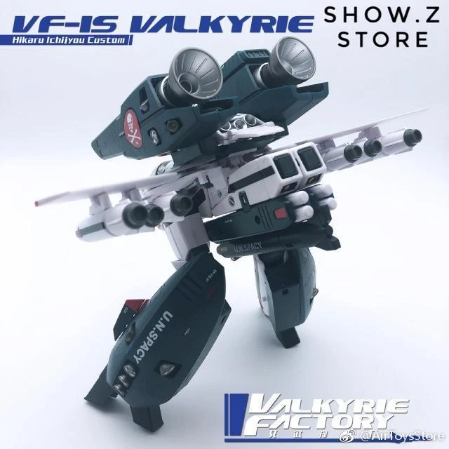 Valkyrie Factory VF 1/60 VF-1S VF1S Strike Valkyrie Macross Hikaru Ichijo Style W/ Super Space Part Upgrade Kit 3 Valkyrie Factory VF 1/60 VF-1S VF1S Strike Valkyrie Macross Hikaru Ichijo Style W/ Super Space Part Upgrade Kit