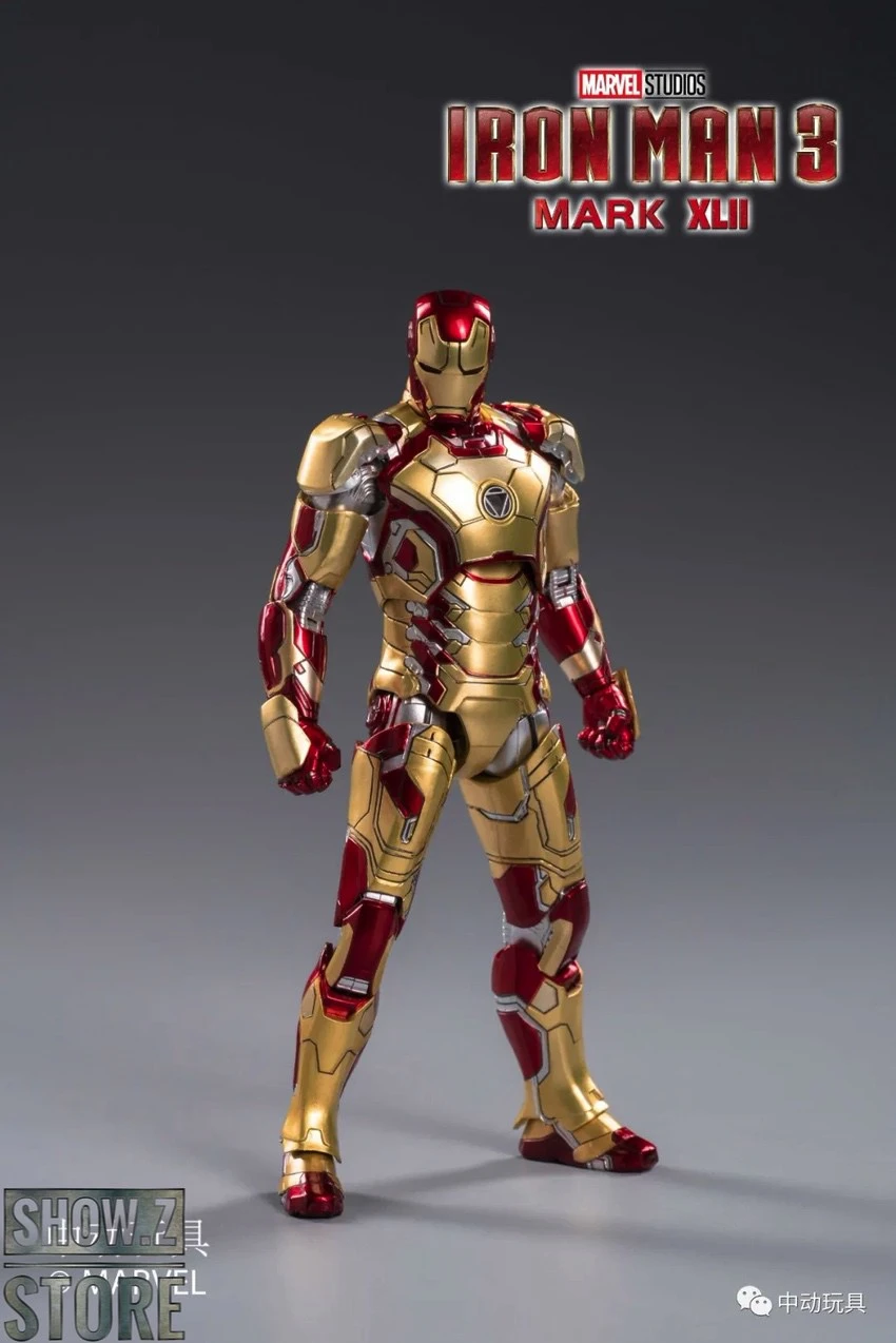 ZT Toys Marvel Licensed 1/10 Iron Man Mark 42 7 ZT Toys Marvel Licensed 1/10 Iron Man Mark 42 - Image 5