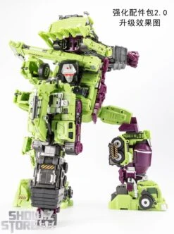 Jinbao Upgrade Kits For Devastator Gravity Builder Green Version -Prime Collectibles Store 58870efda5