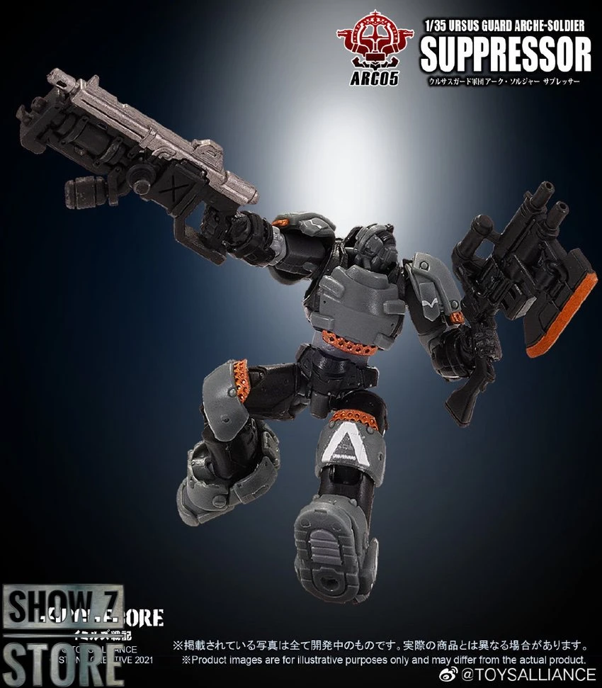 Toys Alliance ARC-05 Ursus Guard Arche-Soldier Suppressor 7 Toys Alliance ARC-05 Ursus Guard Arche-Soldier Suppressor - Image 5