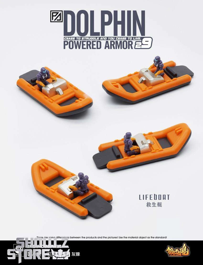 Forging Soul 1/60 AGS-29 Powered Armor Series Grey Dolphin 4 Forging Soul 1/60 AGS-29 Powered Armor Series Grey Dolphin - Image 2