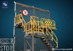 FreshRetro 1/18 1/24 SIB05 Scene In Box Iron Net Base-A Model Kit -Prime Collectibles Store 5c396912db