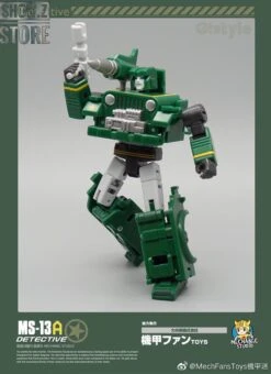 MechFansToys Mechanic Studio MS-13A Detective Hound Comic Color Version -Prime Collectibles Store 5cb212ef08