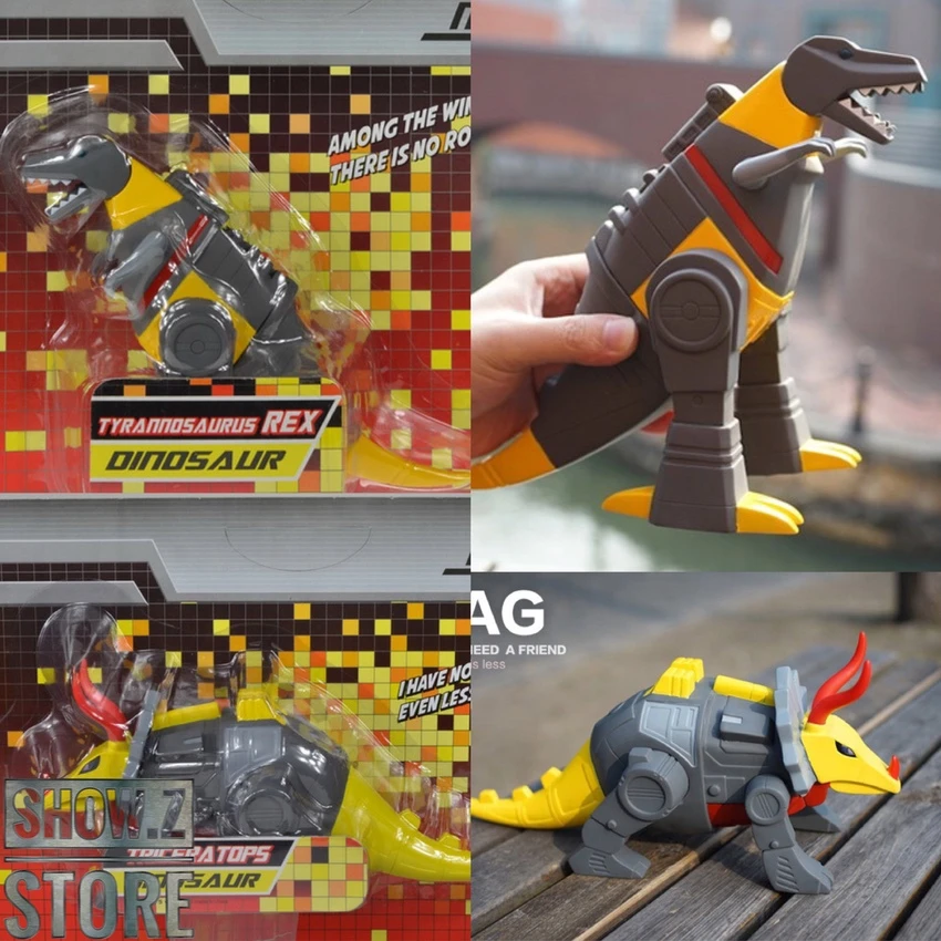 NTF NTF-02 Tyrannorsaur Grimlock & NTF-03 Triceratops Slag Set Of 2 4 NTF NTF-02 Tyrannorsaur Grimlock & NTF-03 Triceratops Slag Set Of 2 - Image 2