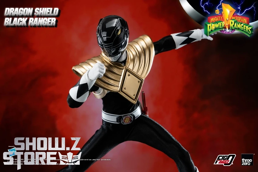 Threezero & Hasbro FigZero 1/6 3Z05910W0 Dragon Shield Black Ranger 4 Threezero & Hasbro FigZero 1/6 3Z05910W0 Dragon Shield Black Ranger - Image 2
