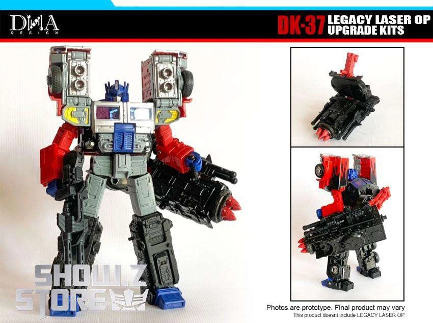 DNA Design DK-37 Upgrade Kit For Legacy Laser Optimus Prime G2 Version W/ Bonus 9 DNA Design DK-37 Upgrade Kit For Legacy Laser Optimus Prime G2 Version W/ Bonus - Image 7