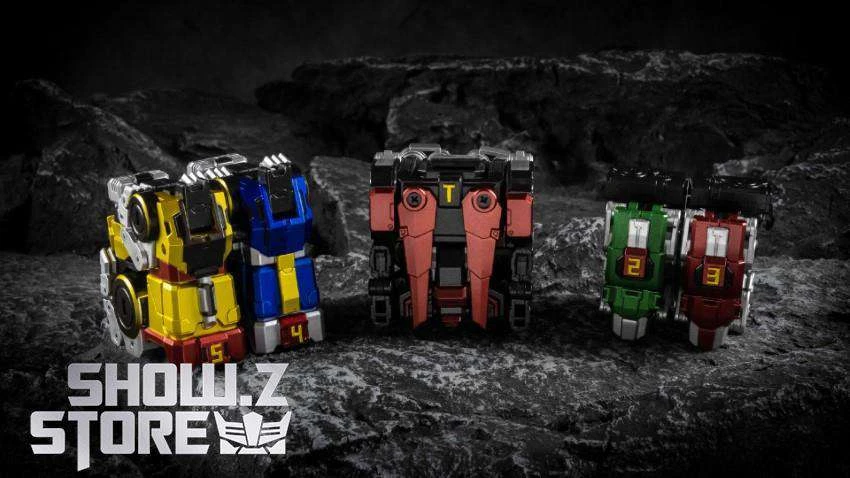 Lucky Cat Micro Cosmos MC-01S Elvis Voltron Metallic Version Set Of 5 Reissue 5 Lucky Cat Micro Cosmos MC-01S Elvis Voltron Metallic Version Set Of 5 Reissue - Image 3