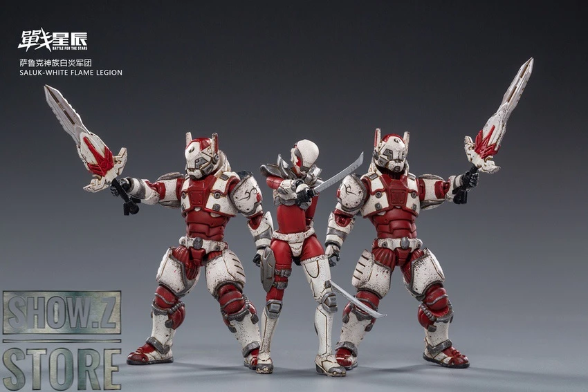 JoyToy Source 1/18 Saluk White Flame Legion Set Of 3 9 JoyToy Source 1/18 Saluk White Flame Legion Set Of 3 - Image 7