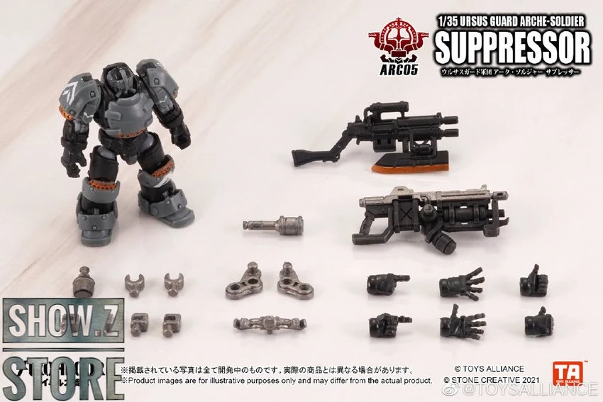 Toys Alliance ARC-05 Ursus Guard Arche-Soldier Suppressor 12 Toys Alliance ARC-05 Ursus Guard Arche-Soldier Suppressor - Image 10