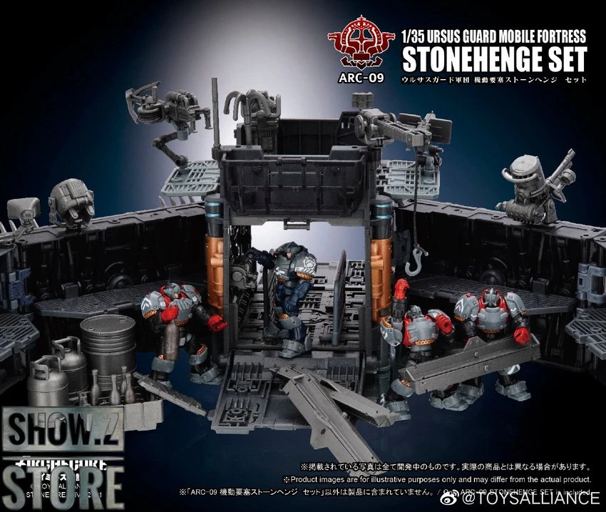 Toys Alliance ARC-09 Ursus Guard Mobile Fortress Stonehenge Set 13 Toys Alliance ARC-09 Ursus Guard Mobile Fortress Stonehenge Set - Image 11