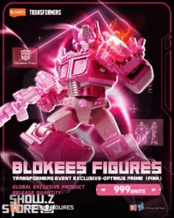 Blokees Transformers Optimus Prime Exclusive Pink Version