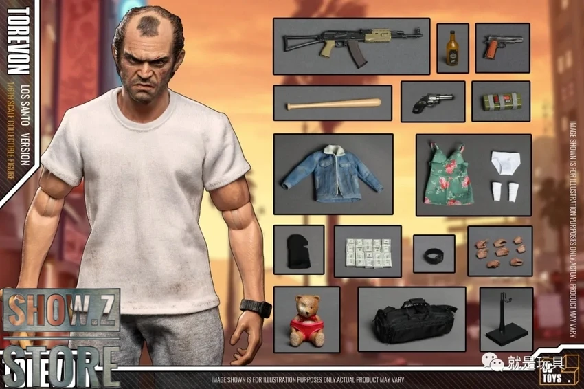 CCToys 1/6 Grand Theft Auto V Trevor Philips 5 CCToys 1/6 Grand Theft Auto V Trevor Philips - Image 3