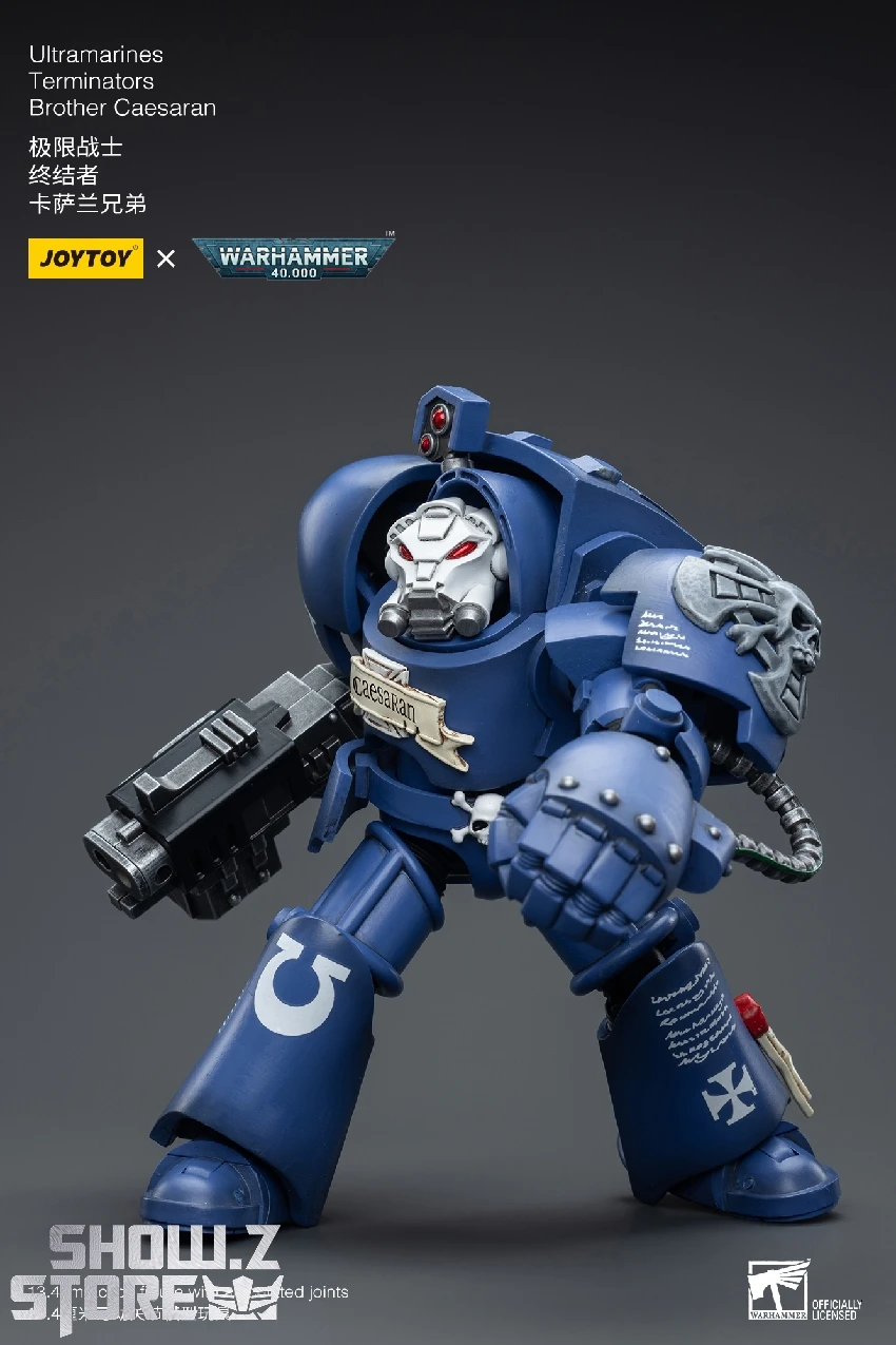 JoyToy Source 1/18 Warhammer 40K Ultramarines Terminators Brother Caesaran 9 JoyToy Source 1/18 Warhammer 40K Ultramarines Terminators Brother Caesaran - Image 7