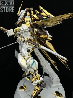 [SZ Custom] Nillson Work 1/60 MBF-P02 Gundam Astray Gold Frame W/ Electroplated Chrome Painting -Prime Collectibles Store 676a500192