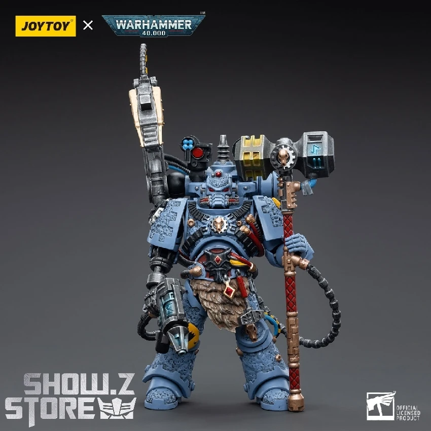JoyToy Source 1/18 Warhammer 40k Space Wolves Iron Priest Jorin Fellhammer 3 JoyToy Source 1/18 Warhammer 40k Space Wolves Iron Priest Jorin Fellhammer