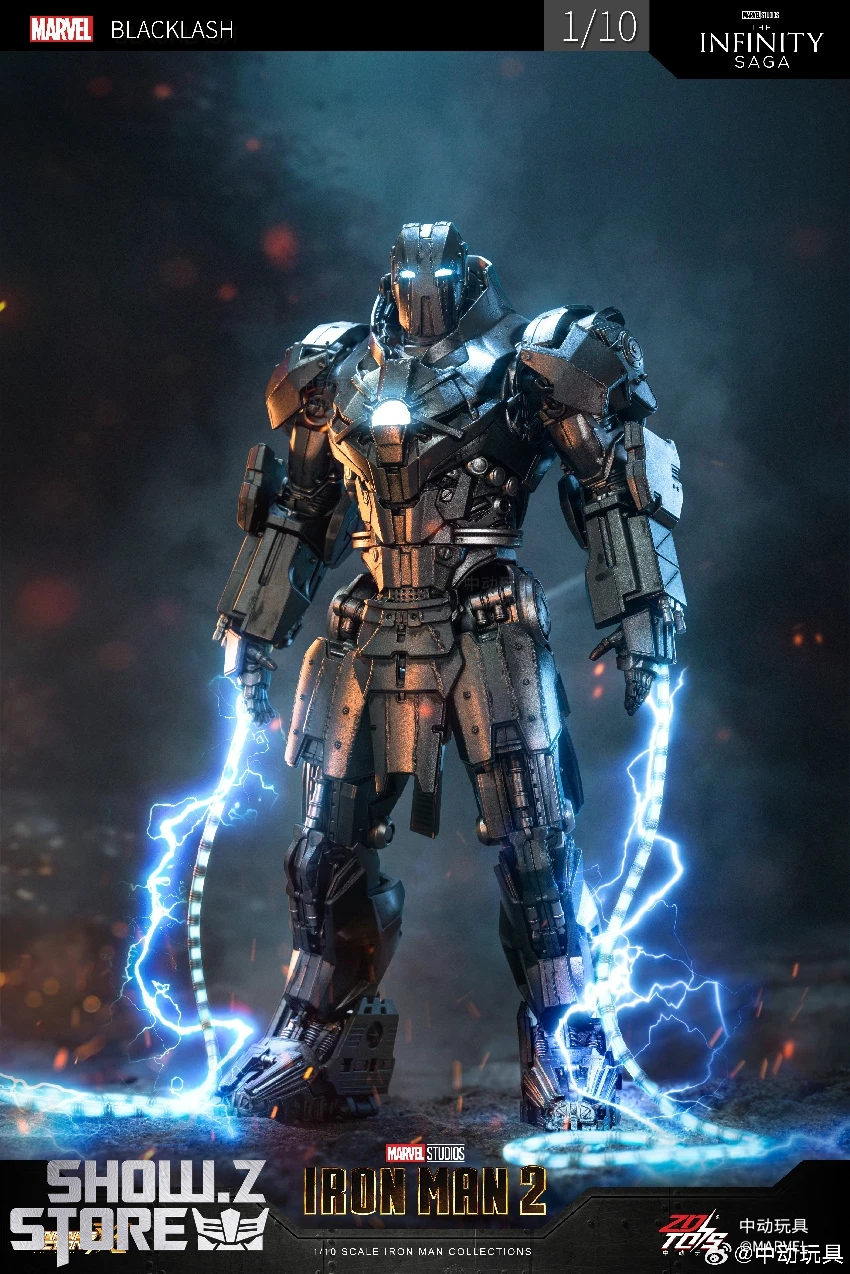 ZT Toys Marvel Licensed 1/10 Iron Man 2 Whiplash 7 ZT Toys Marvel Licensed 1/10 Iron Man 2 Whiplash - Image 5