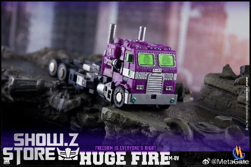 Metagate M-01V Purple Fire Optimus Prime 7 Metagate M-01V Purple Fire Optimus Prime - Image 5