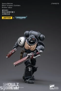 JoyToy Source 1/18 Warhammer 40K Space Marines Black Templars Outriders Brother Valtus 17 JoyToy Source 1/18 Warhammer 40K Space Marines Black Templars Outriders Brother Valtus -Prime Collectibles Store 687a0aa585