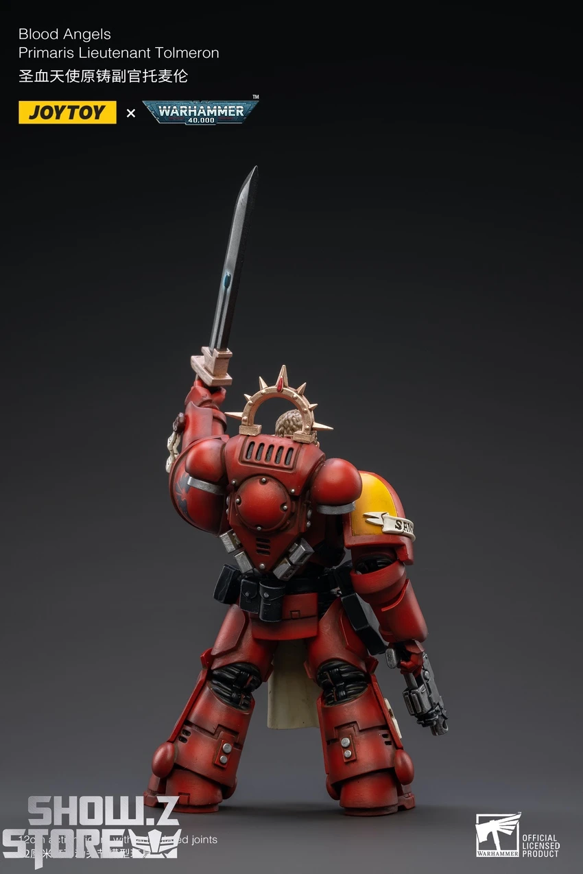 JoyToy Source 1/18 Warhammer 40K Blood Angels Primaris Lieutenant Tolmeron 5 JoyToy Source 1/18 Warhammer 40K Blood Angels Primaris Lieutenant Tolmeron - Image 3