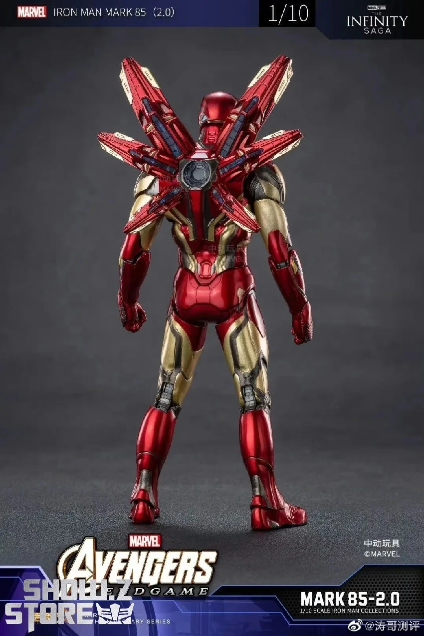 ZT Toys Marvel Licensed 1/10 Iron Man Mark 85 2.0 Version 6 ZT Toys Marvel Licensed 1/10 Iron Man Mark 85 2.0 Version - Image 4