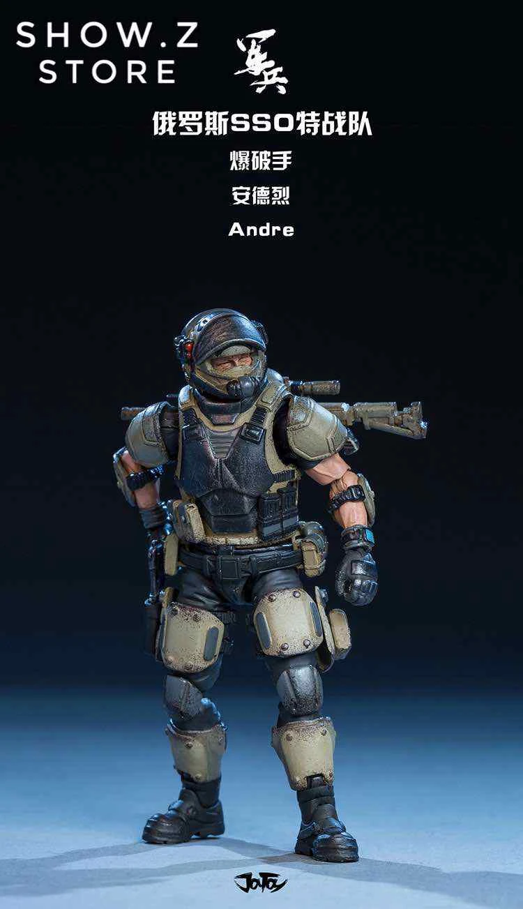 JoyToy Source Acid Rain 1/18 Russian Reengineering Soldier SSO Special War Set Of 3 Figures 13 JoyToy Source Acid Rain 1/18 Russian Reengineering Soldier SSO Special War Set Of 3 Figures - Image 11