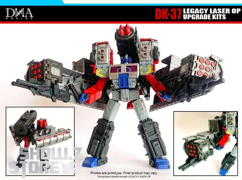 DNA Design DK-37 Upgrade Kit For Legacy Laser Optimus Prime G2 Version W/ Bonus 8 DNA Design DK-37 Upgrade Kit For Legacy Laser Optimus Prime G2 Version W/ Bonus - Image 6