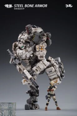 JoyToy Source 1/25 Steel Bone Armour White Color /w Pilot Reissue Version -Prime Collectibles Store 6a108e877f