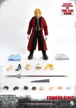 ThreeZero Toys 1/6 Fullmetal Alchemist: Brotherhood Edward & Alphonse Elric Twin-Pack 14 ThreeZero Toys 1/6 Fullmetal Alchemist: Brotherhood Edward & Alphonse Elric Twin-Pack -Prime Collectibles Store 6a3c551e40