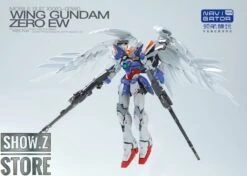 Navigator Toys Pre-Painted & Pre-Assembled Bandai XXXG-00W0 Wing Gundam Zero EW Ver.Ka -Prime Collectibles Store 6a66183a9d