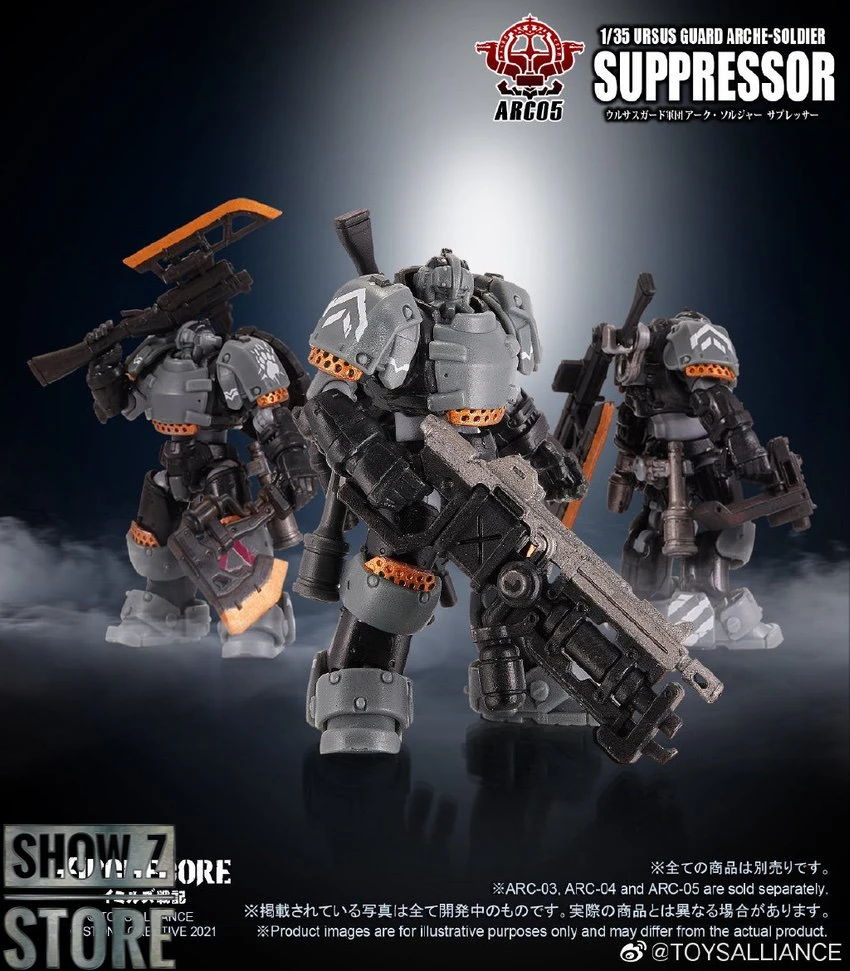 Toys Alliance ARC-05 Ursus Guard Arche-Soldier Suppressor 11 Toys Alliance ARC-05 Ursus Guard Arche-Soldier Suppressor - Image 9