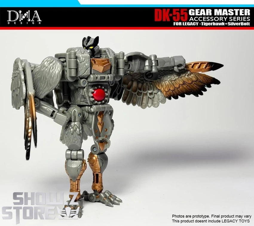 DNA Design DK-55 Upgrade Kit For Transformers: Legacy United Leader Tigerhawk & Voyager Silverbolt 16 DNA Design DK-55 Upgrade Kit For Transformers: Legacy United Leader Tigerhawk & Voyager Silverbolt - Image 14