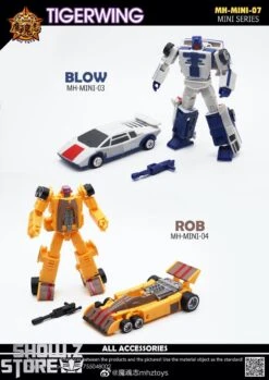 MHZ Toys MINI-07 Tigerwing Menasor Combiner Set Of 5 Oversized Version -Prime Collectibles Store 6b8b6f4d2b