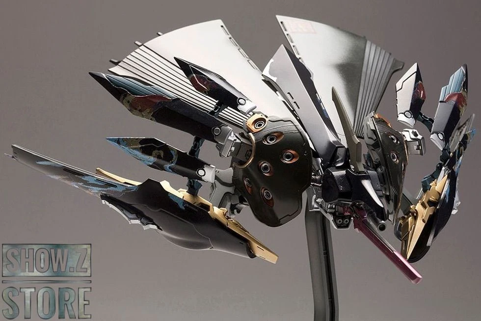 Kotobukiya Ikaruga 1/144 Hitekkai Ginkei Black Version Model Kit 7 Kotobukiya Ikaruga 1/144 Hitekkai Ginkei Black Version Model Kit - Image 5