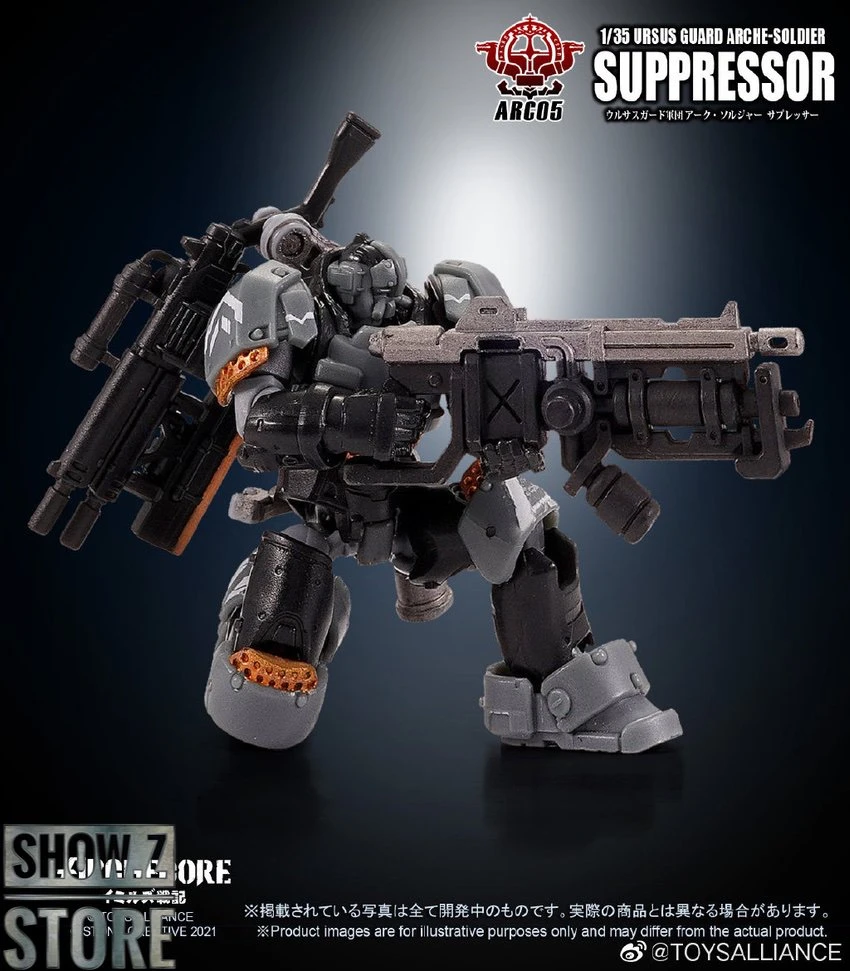 Toys Alliance ARC-05 Ursus Guard Arche-Soldier Suppressor 5 Toys Alliance ARC-05 Ursus Guard Arche-Soldier Suppressor - Image 3