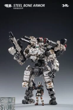 JoyToy Source 1/25 Steel Bone Armor White Color W/ 2nd Pilot -Prime Collectibles Store 6d30a4203f
