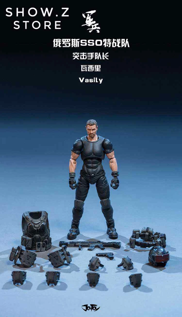 JoyToy Source Acid Rain 1/18 Russian Reengineering Soldier SSO Special War Set Of 3 Figures 5 JoyToy Source Acid Rain 1/18 Russian Reengineering Soldier SSO Special War Set Of 3 Figures - Image 3