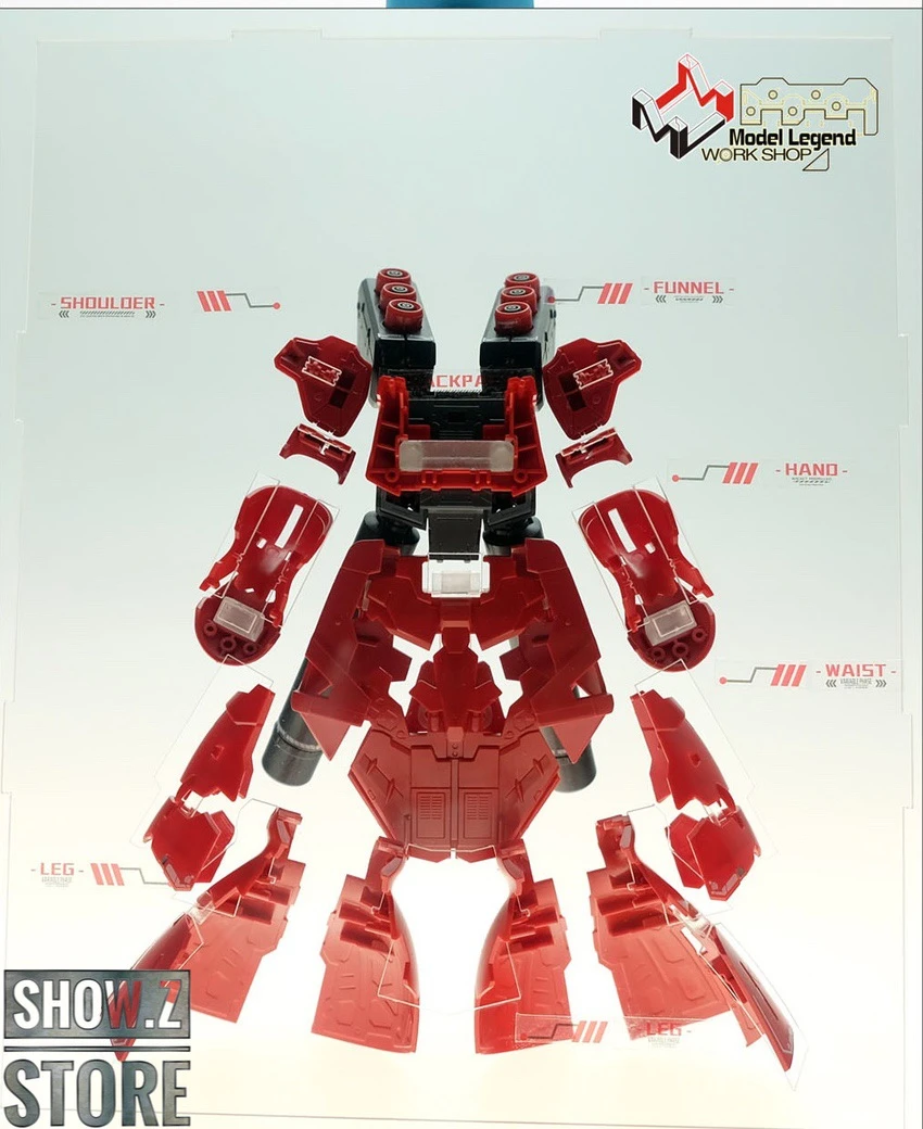 Model Legend 1/144 MSN-04 Sazabi Internal Structure Showcase Display 7 Model Legend 1/144 MSN-04 Sazabi Internal Structure Showcase Display - Image 5