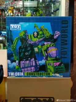Toyworld TW TW-C07A TWC07A Constructor Devastator Cel Cell Shaded Deluxe Version Set Of 6