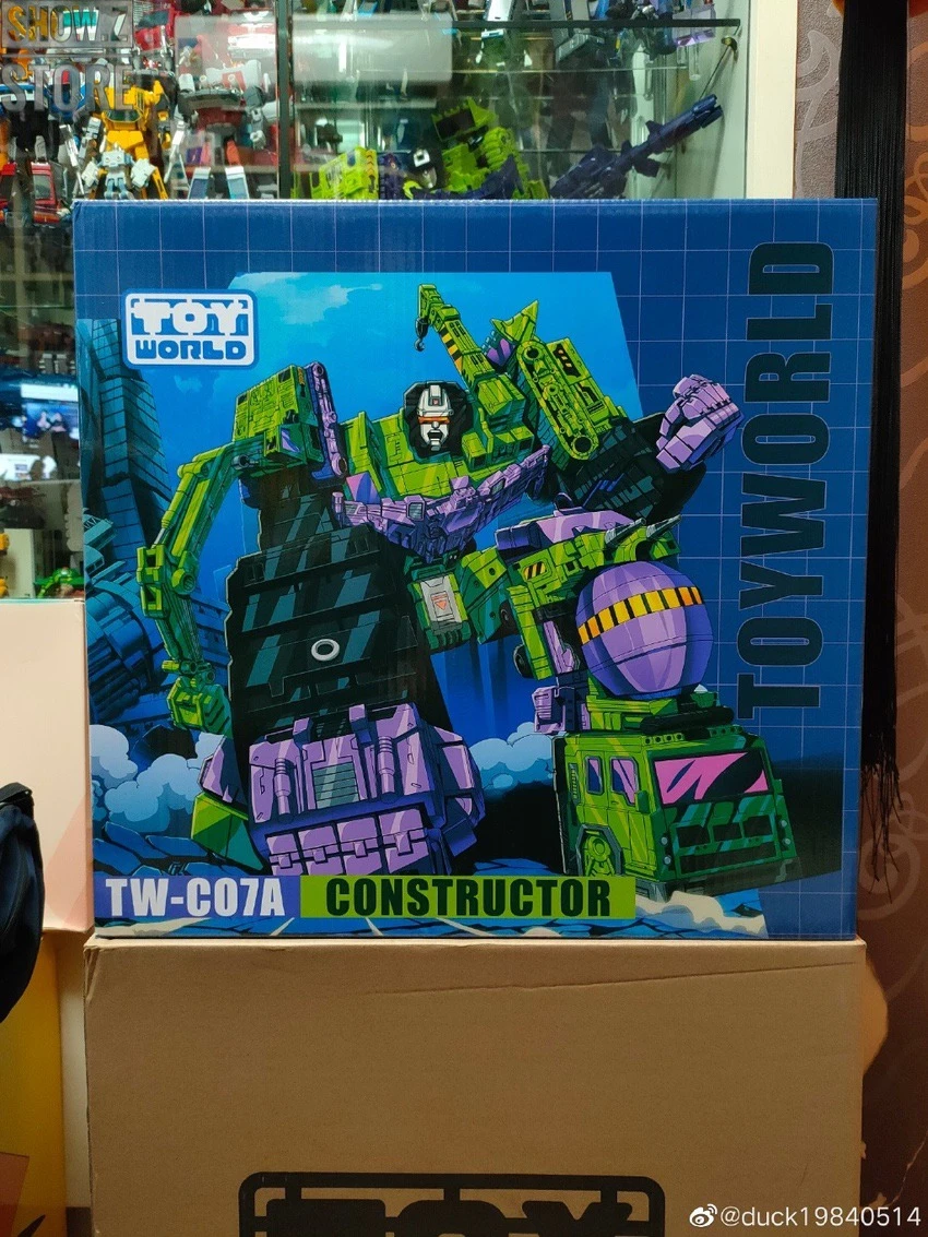 Toyworld TW TW-C07A TWC07A Constructor Devastator Cel Cell Shaded Deluxe Version Set Of 6 3 Toyworld TW TW-C07A TWC07A Constructor Devastator Cel Cell Shaded Deluxe Version Set Of 6