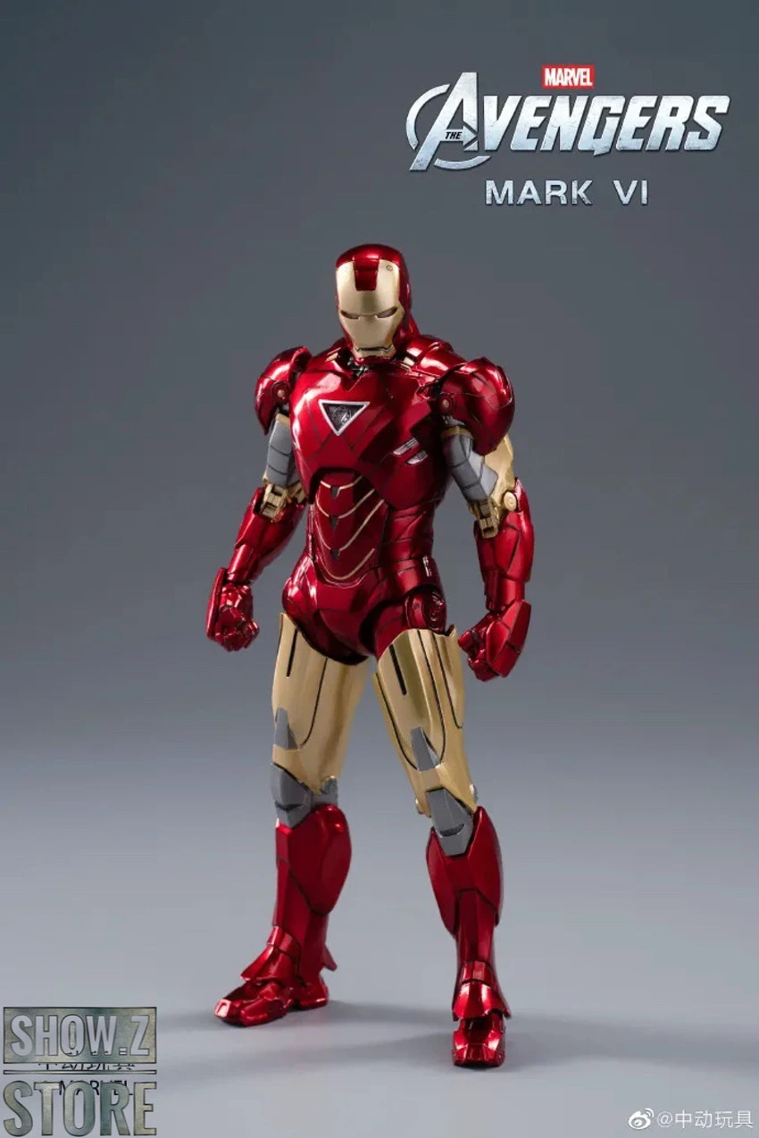 ZT Toys Marvel Licensed 1/10 Iron Man Mark 6 9 ZT Toys Marvel Licensed 1/10 Iron Man Mark 6 - Image 7