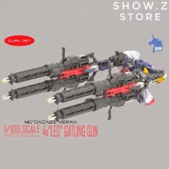 Zhile ZL MG 1/100 4X Sazabi MSN-04 Gatling Gun Add On Kit W/ LED 12 Zhile ZL MG 1/100 4X Sazabi MSN-04 Gatling Gun Add On Kit W/ LED -Prime Collectibles Store 717cab33fd