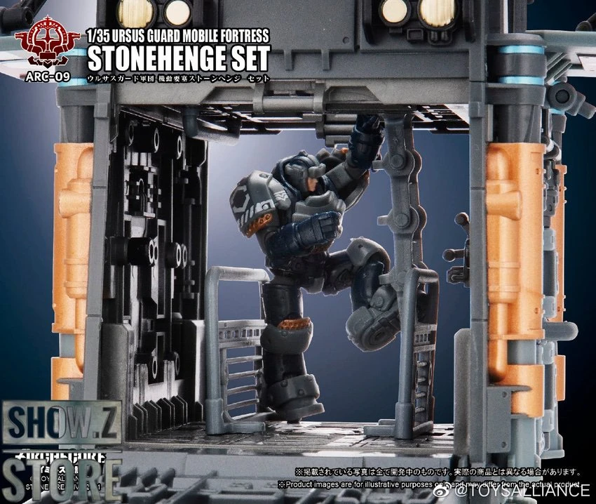 Toys Alliance ARC-09 Ursus Guard Mobile Fortress Stonehenge Set 11 Toys Alliance ARC-09 Ursus Guard Mobile Fortress Stonehenge Set - Image 9